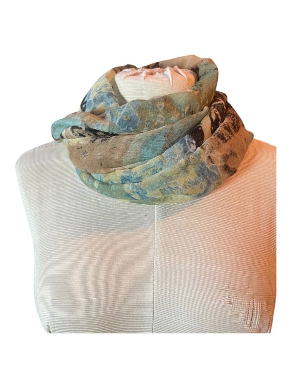 Kelly Rae Roberts butterfly Pastel Patchwork Patterned Wrap Scarf . - Picture 4 of 6